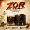 ZOR men's wellness supplement bottle - halal certified herbal formula Pakistan